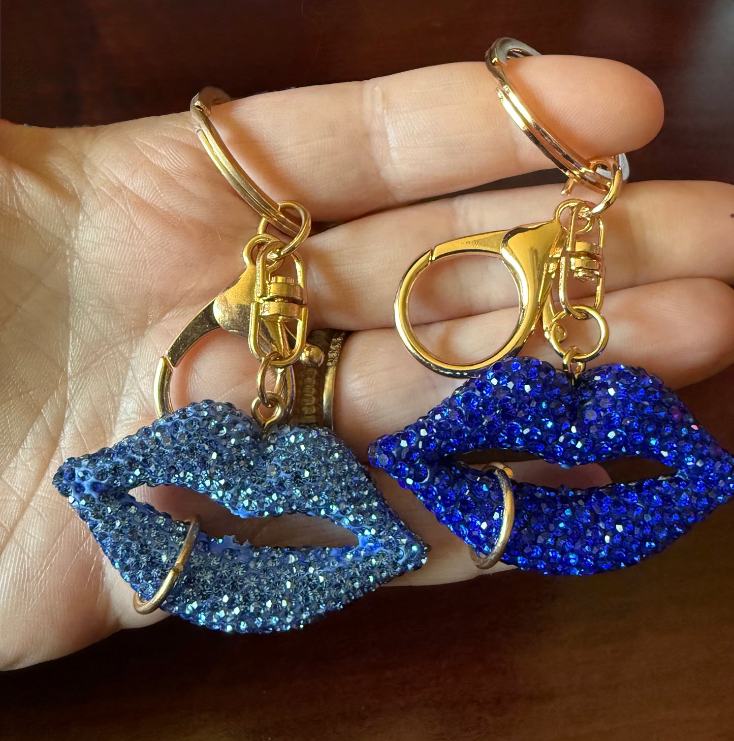 Blinged out out keychains