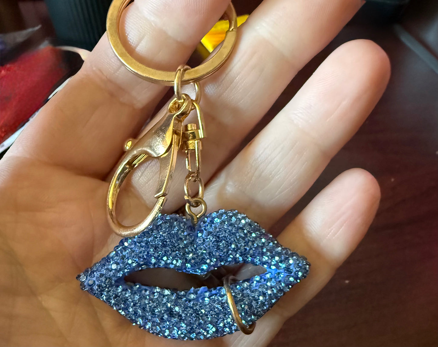 Blinged out out keychains