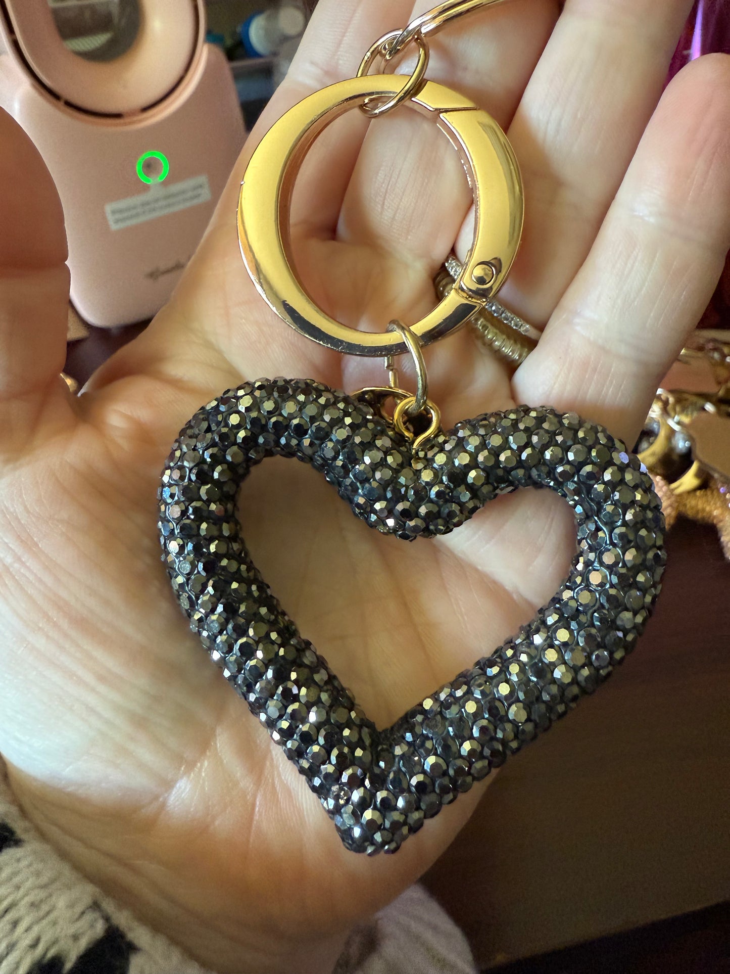 Blinged out out keychains