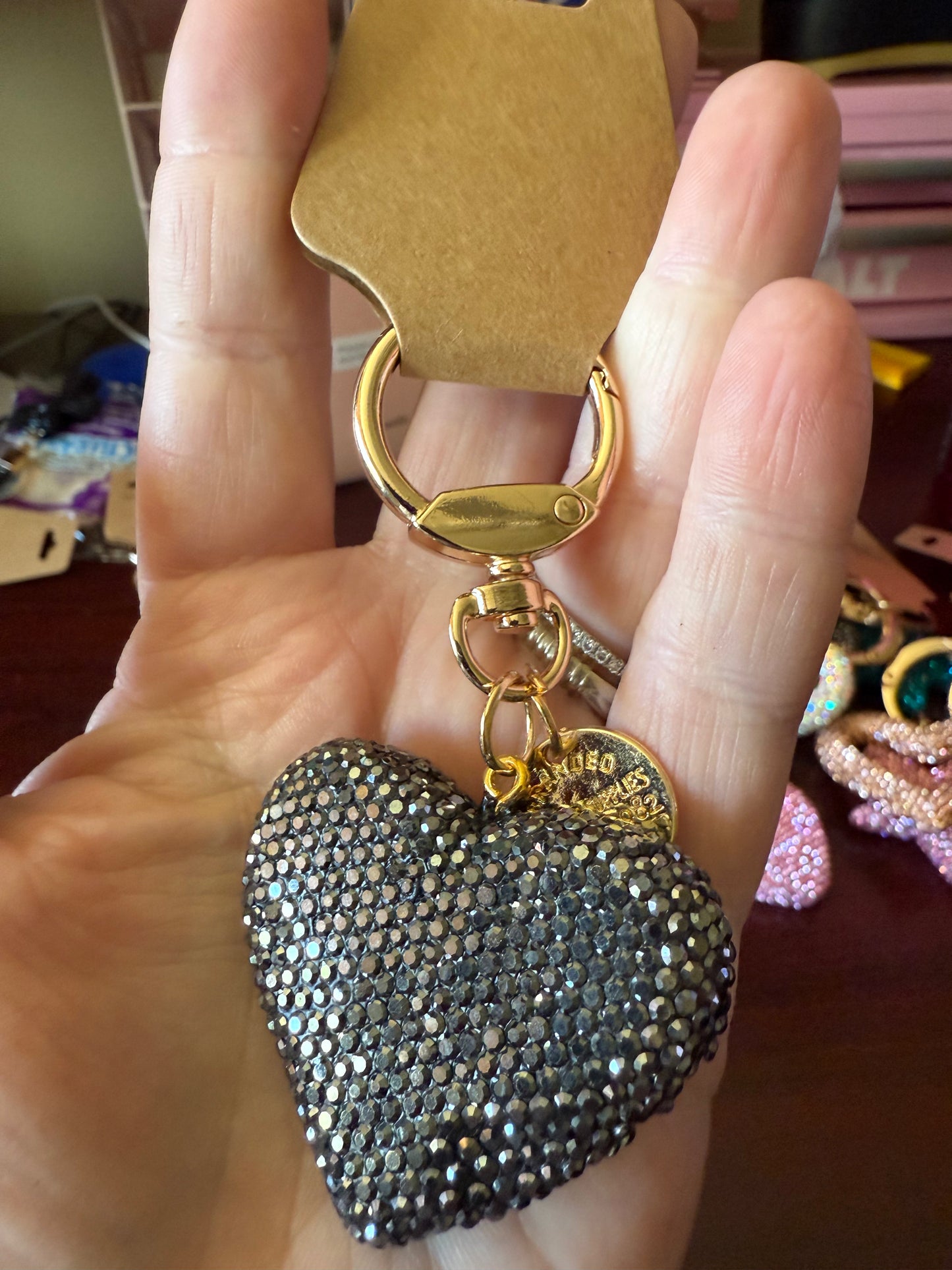 Blinged out out keychains