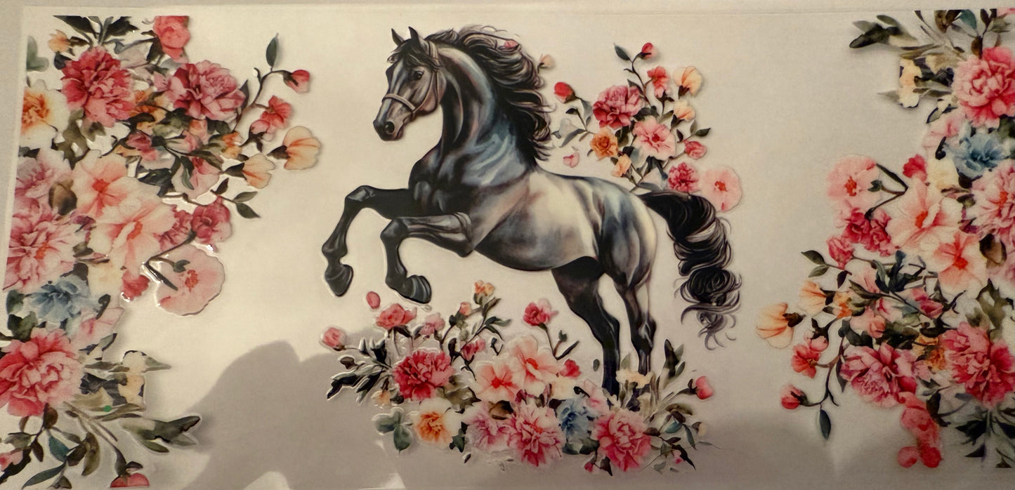 Grey horse