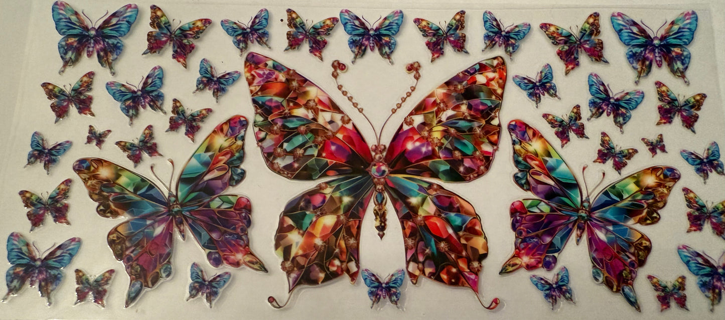 colorful butterflies