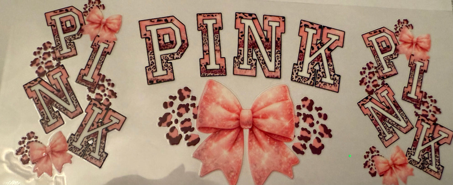 PINK with bows