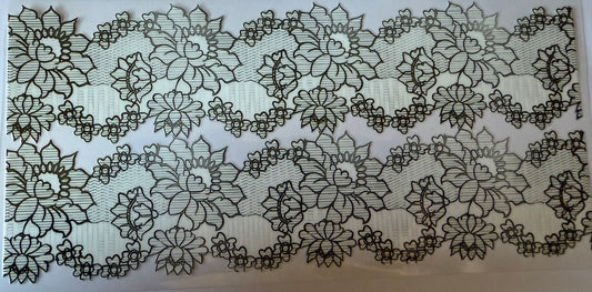 Black lace for 16 oz