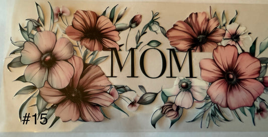 Pink Flowers, Mom