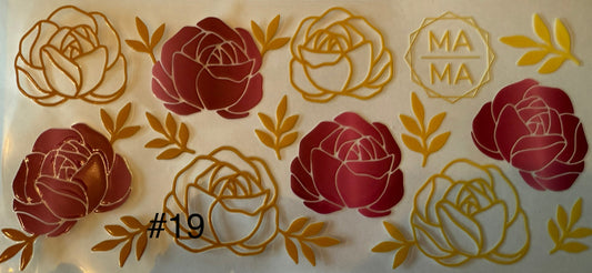 MaMa With Roses