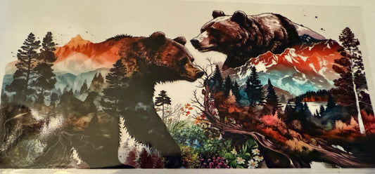 mountains and bears