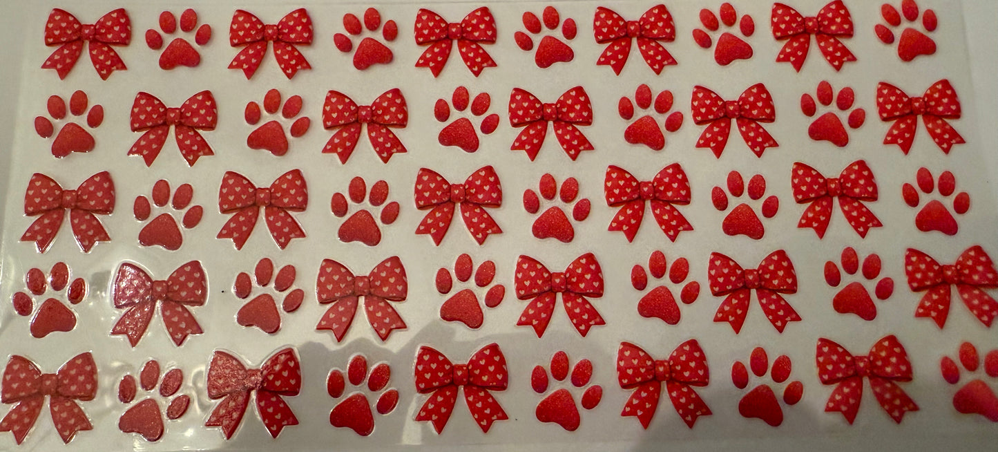 paws and bows
