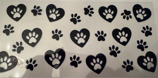 hearts and paws