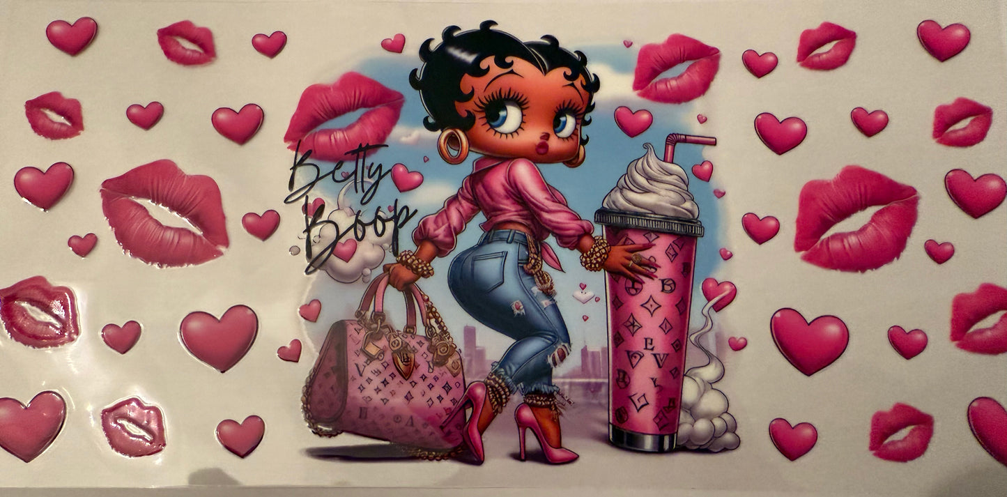 Betty Boop kisses