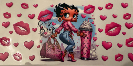 Betty Boop kisses