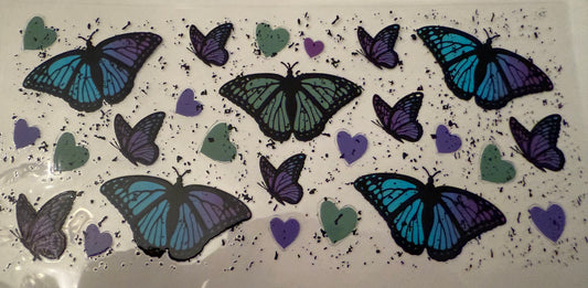 blue & Green butterfly