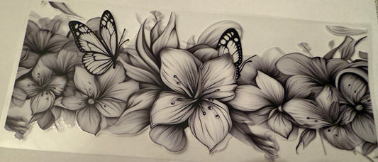 blk & Wht butterflies