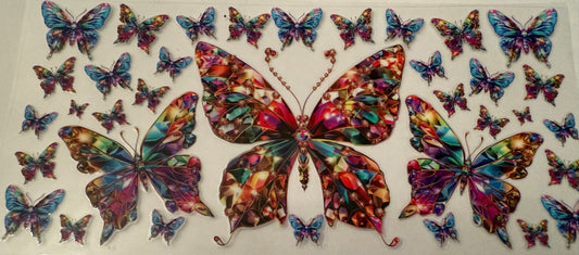 colorful butterflies