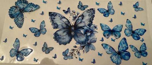 blue butterflies