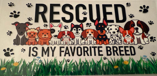 rescued breed