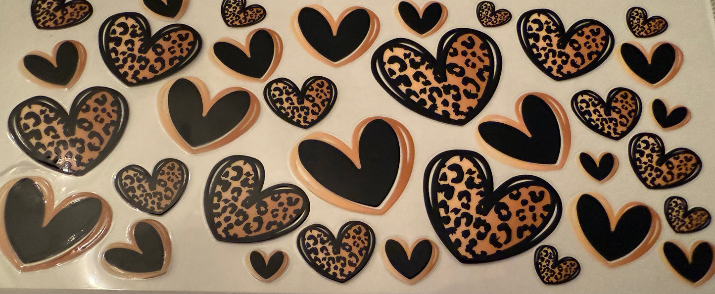 leopard hearts