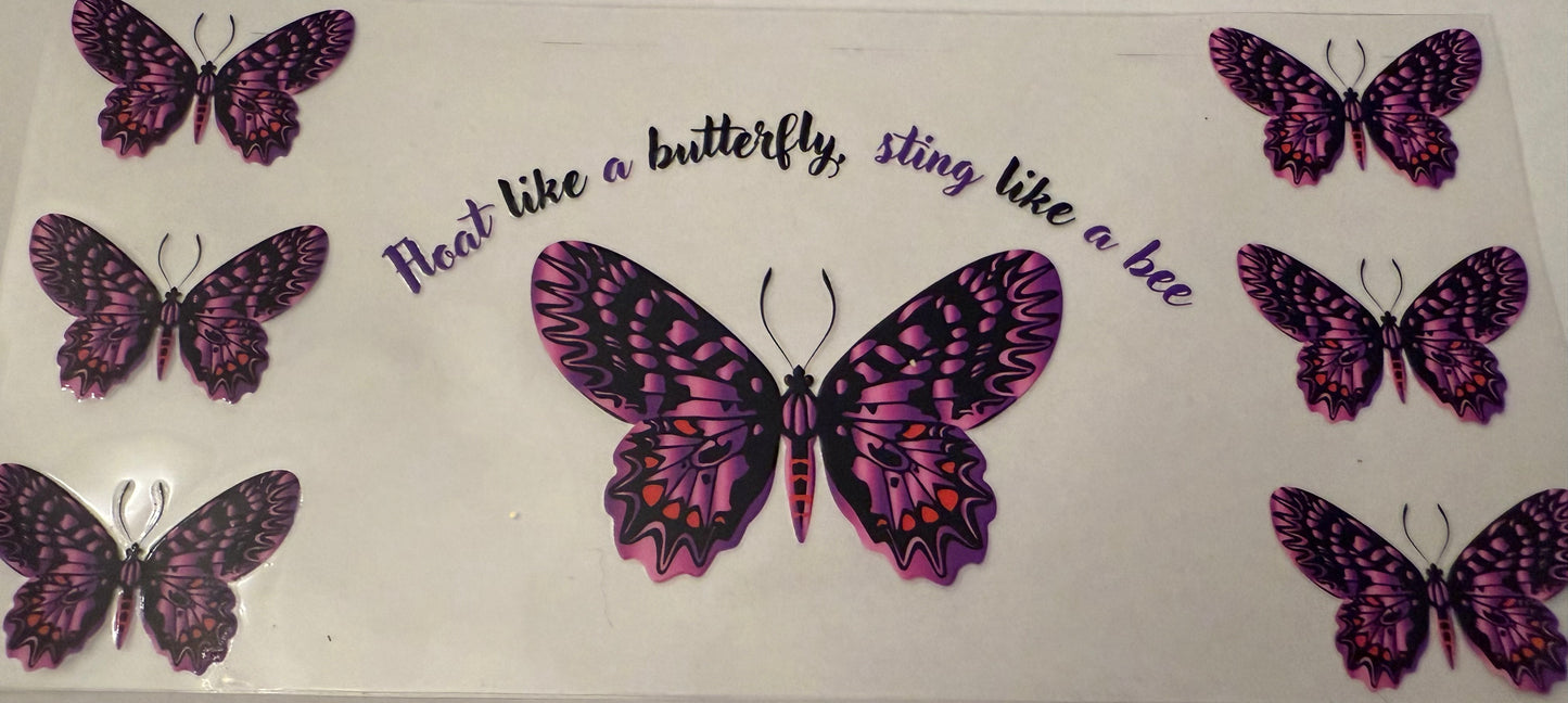 float like a butterfly