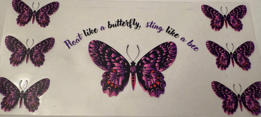 float like a butterfly