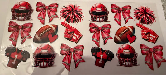 red football pattern